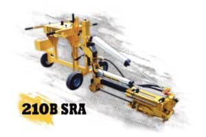 EZ Drill 210B SRA Pneumatic Slab Rider Concrete Drill (single gang)