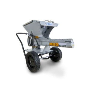 Electric drivetrain has the ability to chew through over 45 80lb bags an hour.